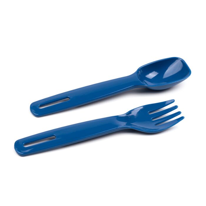 adoramals highland coo bento lunch box cutlery set shown separately for meal use