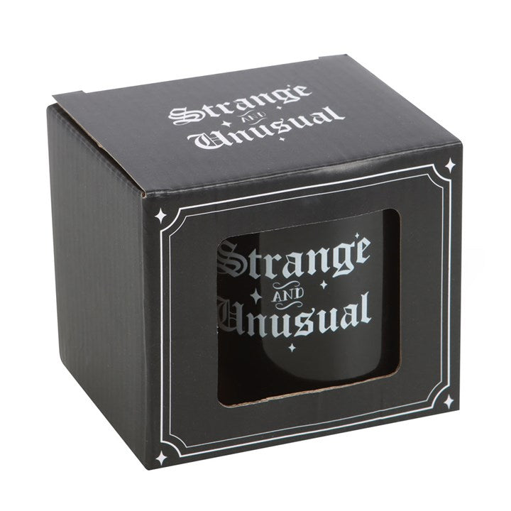 strange and unusual ceramic mug presented boxed ready for gifting