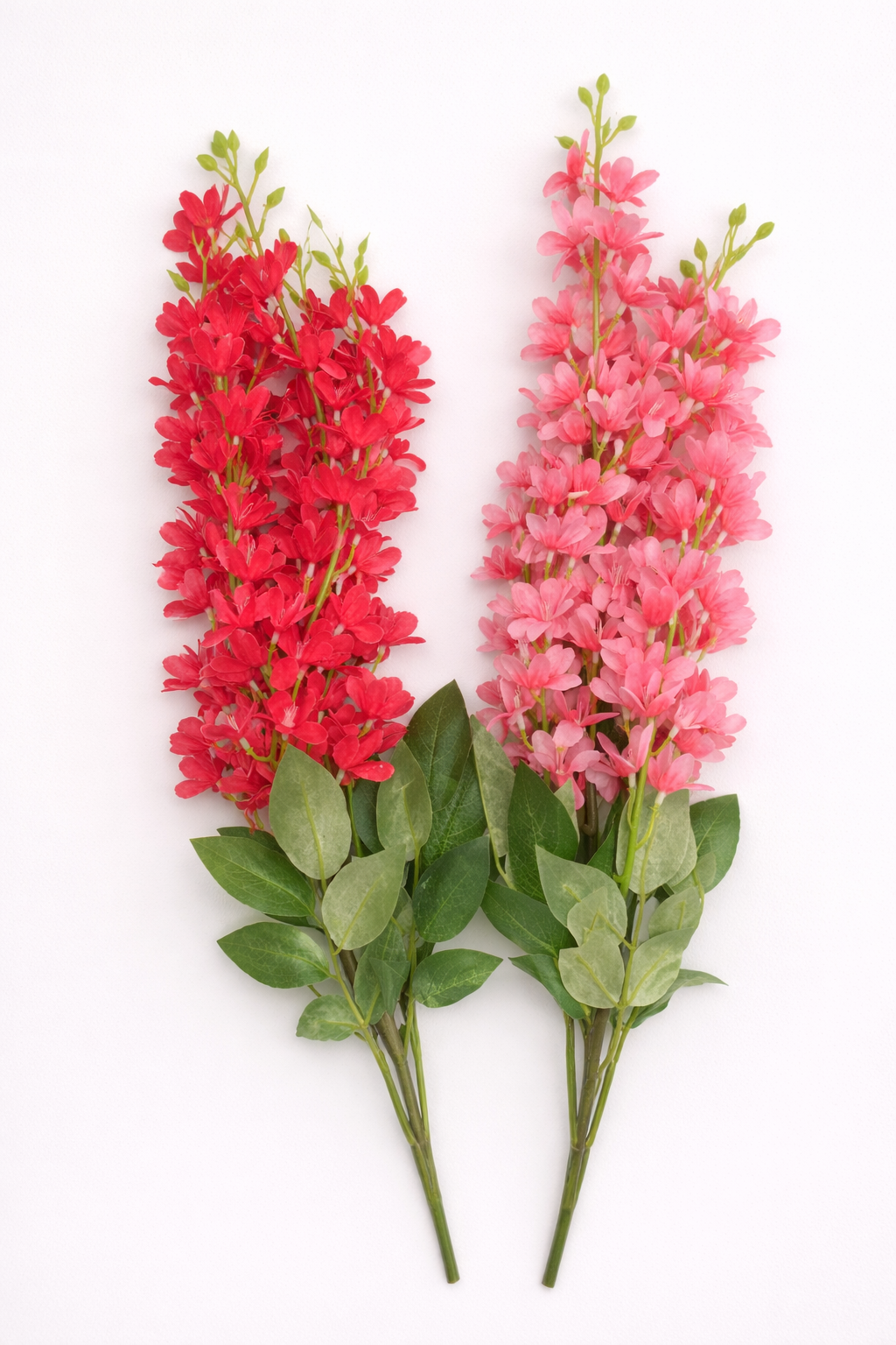 artificial polysilk flower spray for decorative displays crafting and home styling