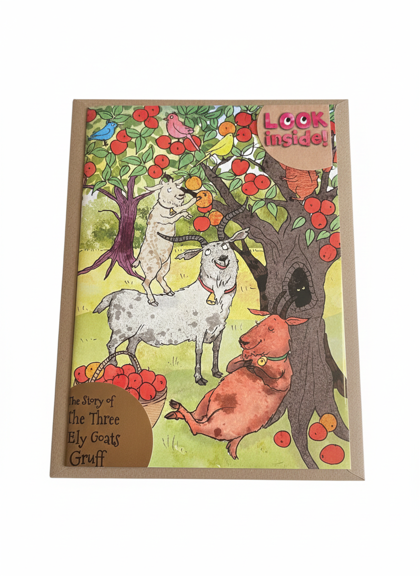 Billy Goats Gruff Story Card