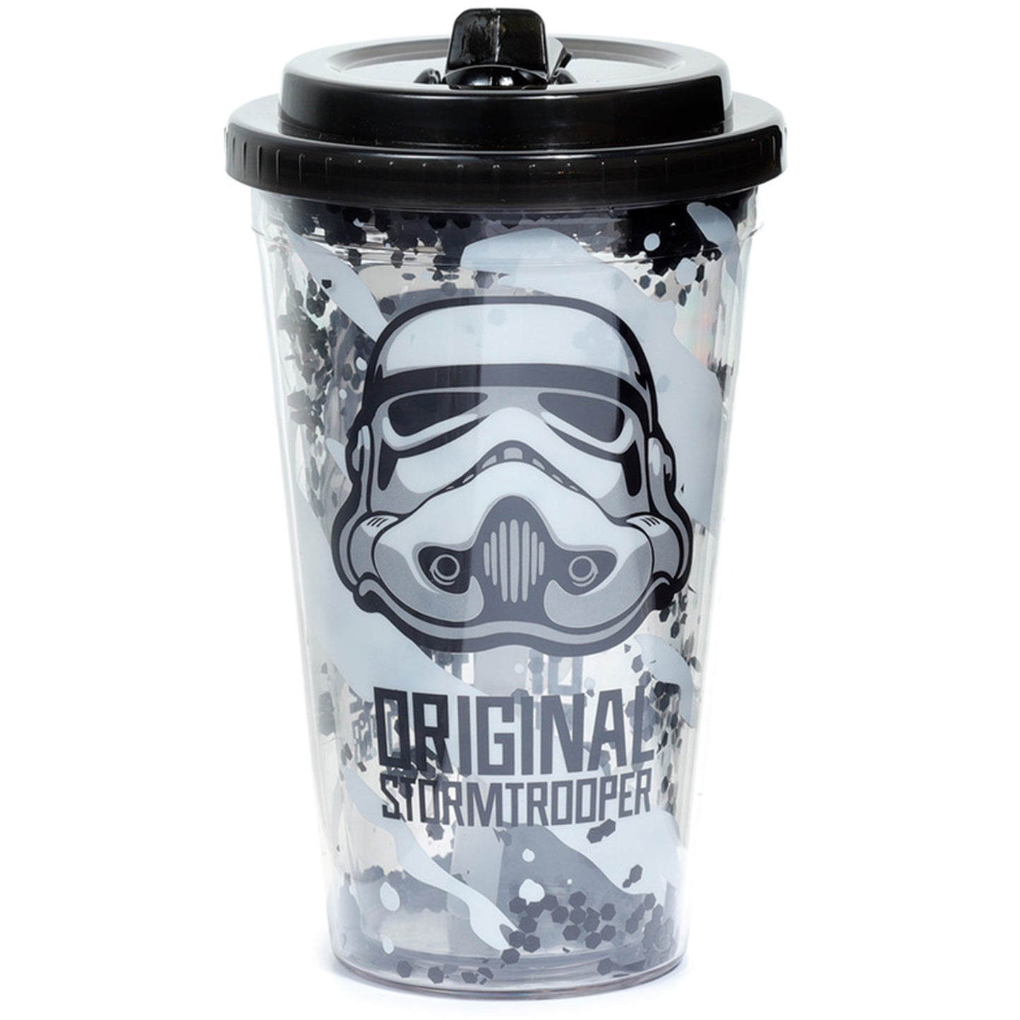 The Original Stormtrooper Double Walled Cup With Straw