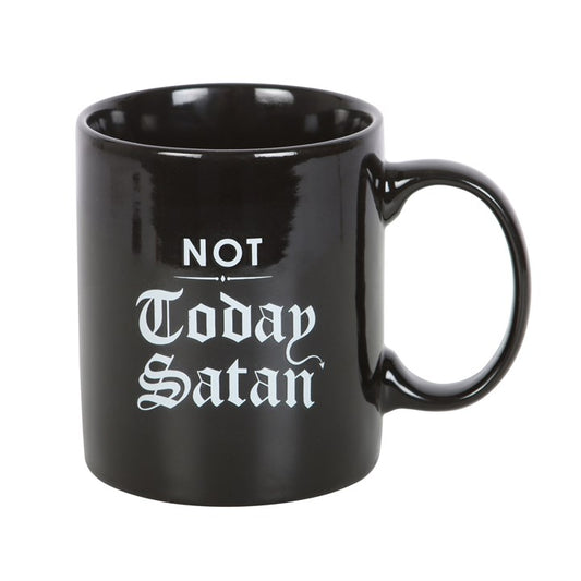 Not Today Satan Gothic Ceramic Mug