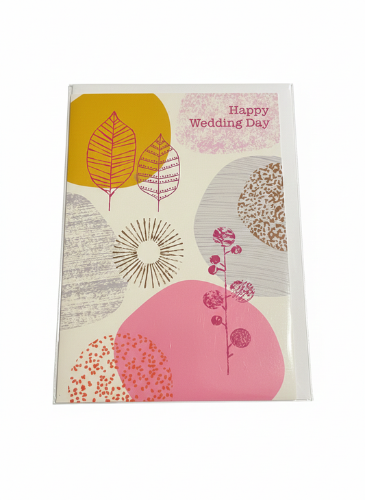 Happy Wedding Day Card Contemporary