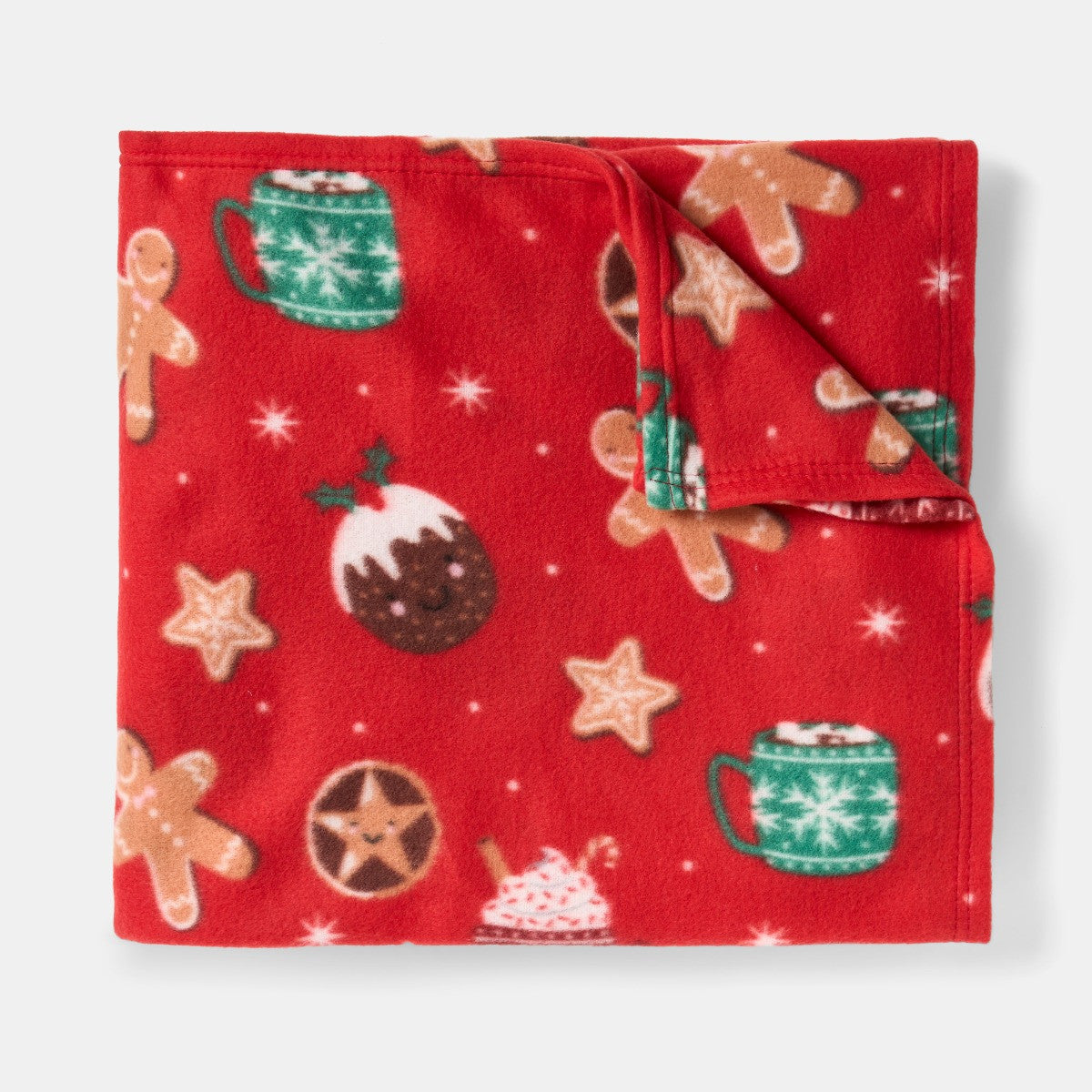 Christmas Treats Fleece Throw
