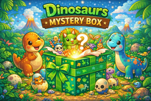 Dinosaur Mystery Box Fun Prehistoric Gift Surprise