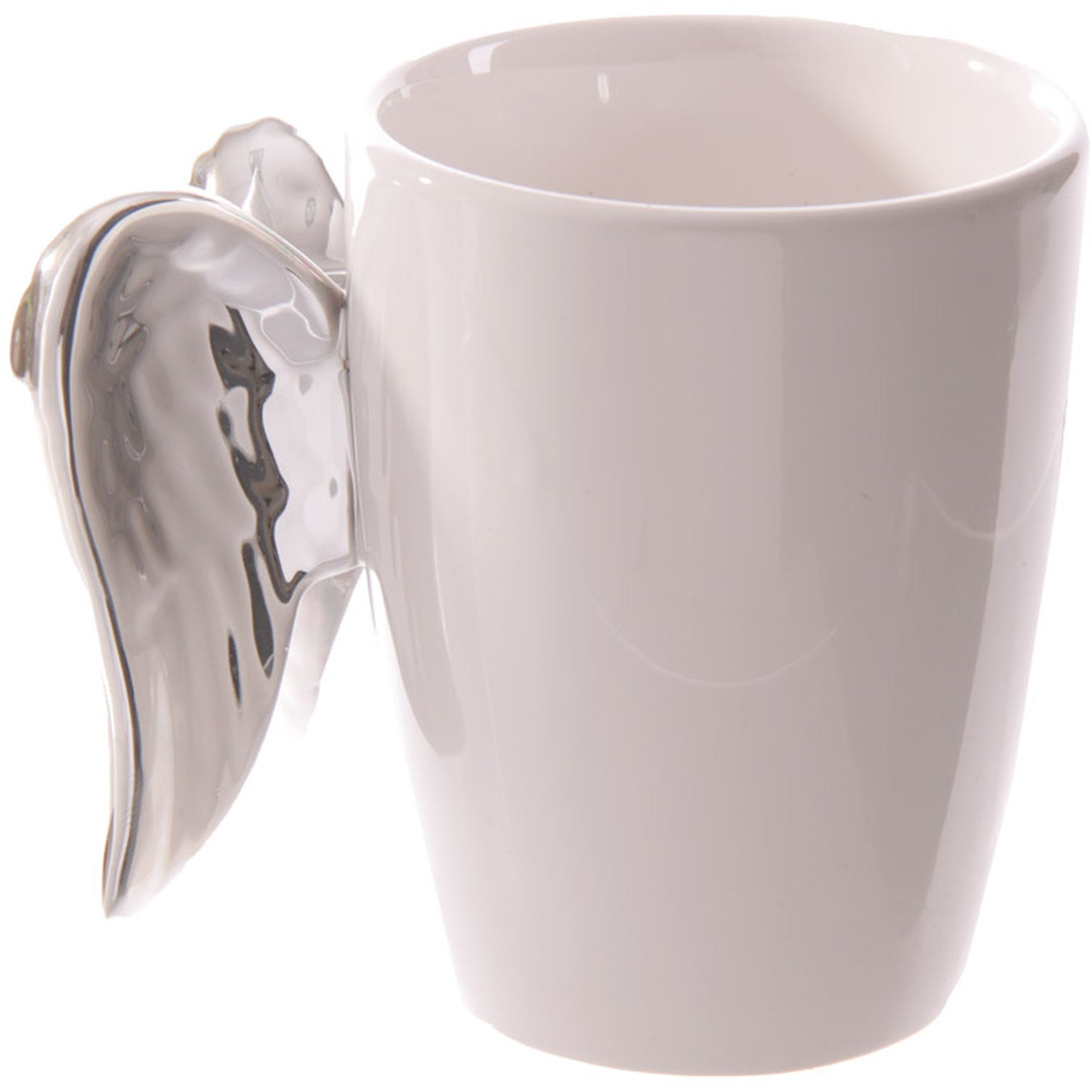 Silver Angel Wings Mug