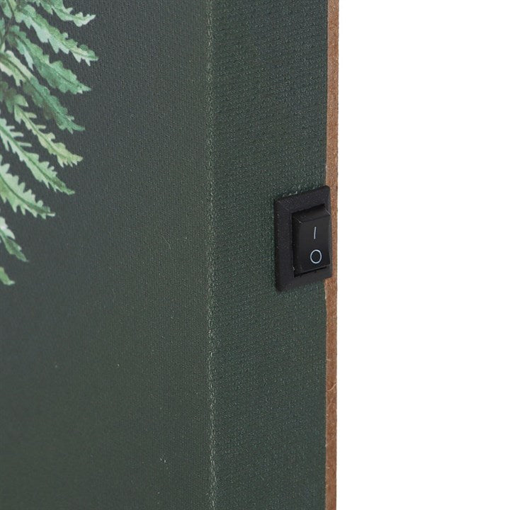 Light Up Woodland Fawn Canvas Plaque