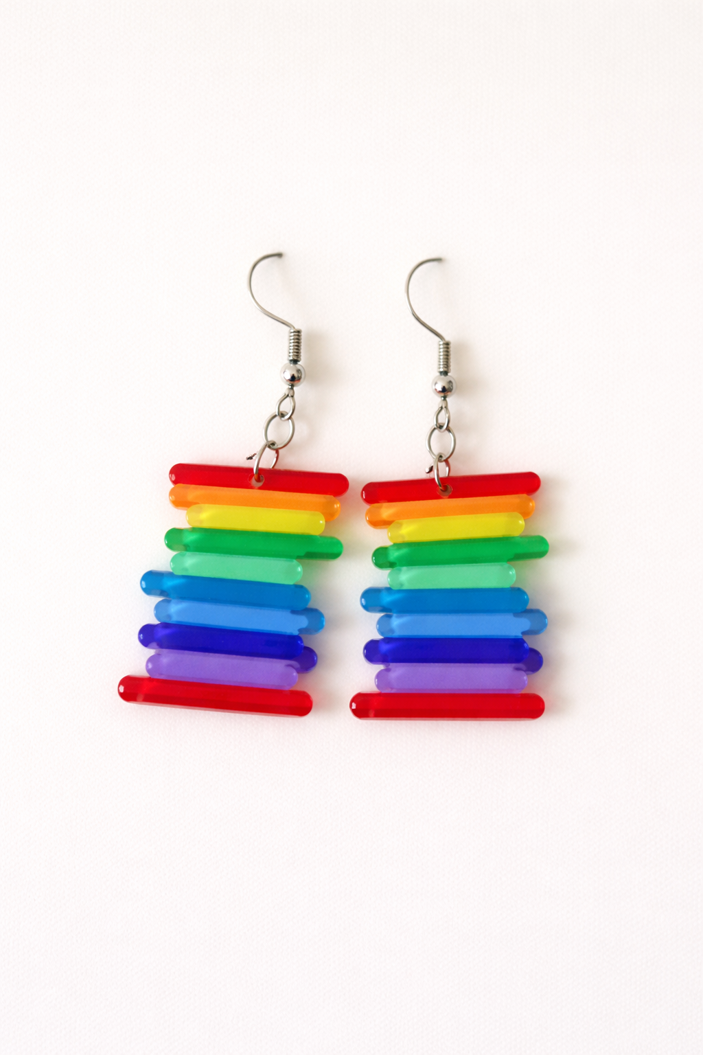 Rainbow Drop Earrings