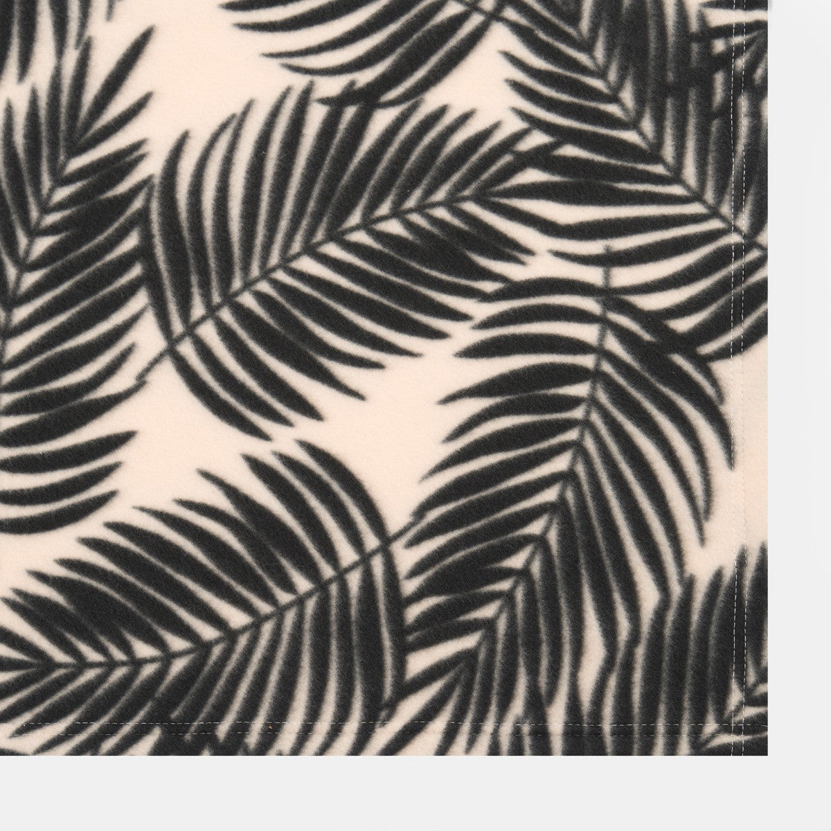 Palm Leaf Fleece Throw