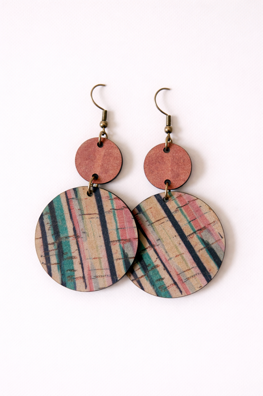 Abstract Drop Earrings