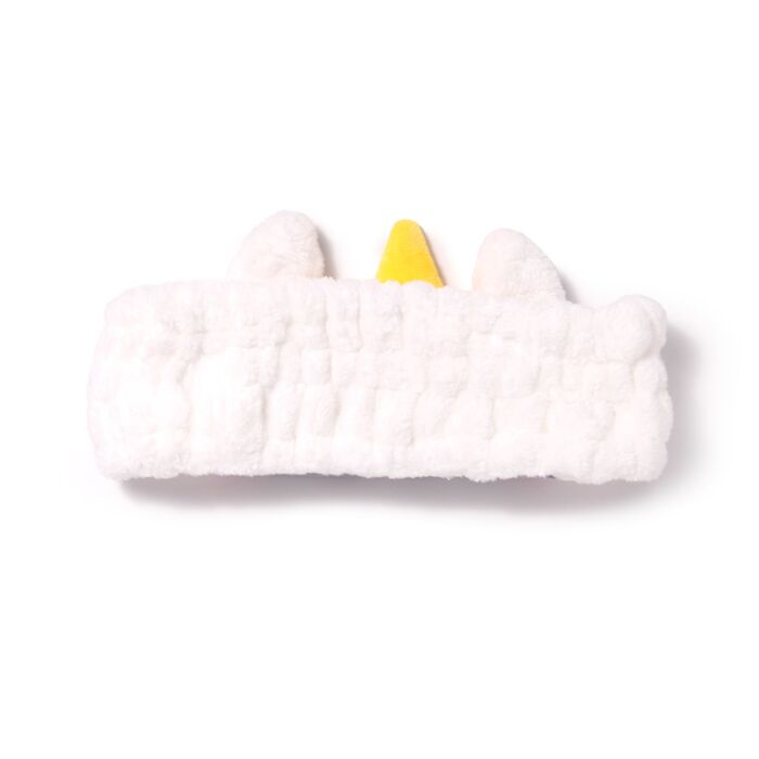 adoracorns astra the unicorn plush beauty headband rear view unboxed elastic back