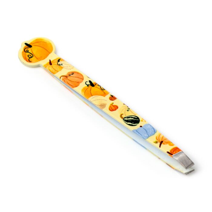 autumn harvest shaped tweezers single variant laying flat showing detailed shape