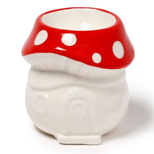 Fairy Toadstool House Ceramic Egg Cup