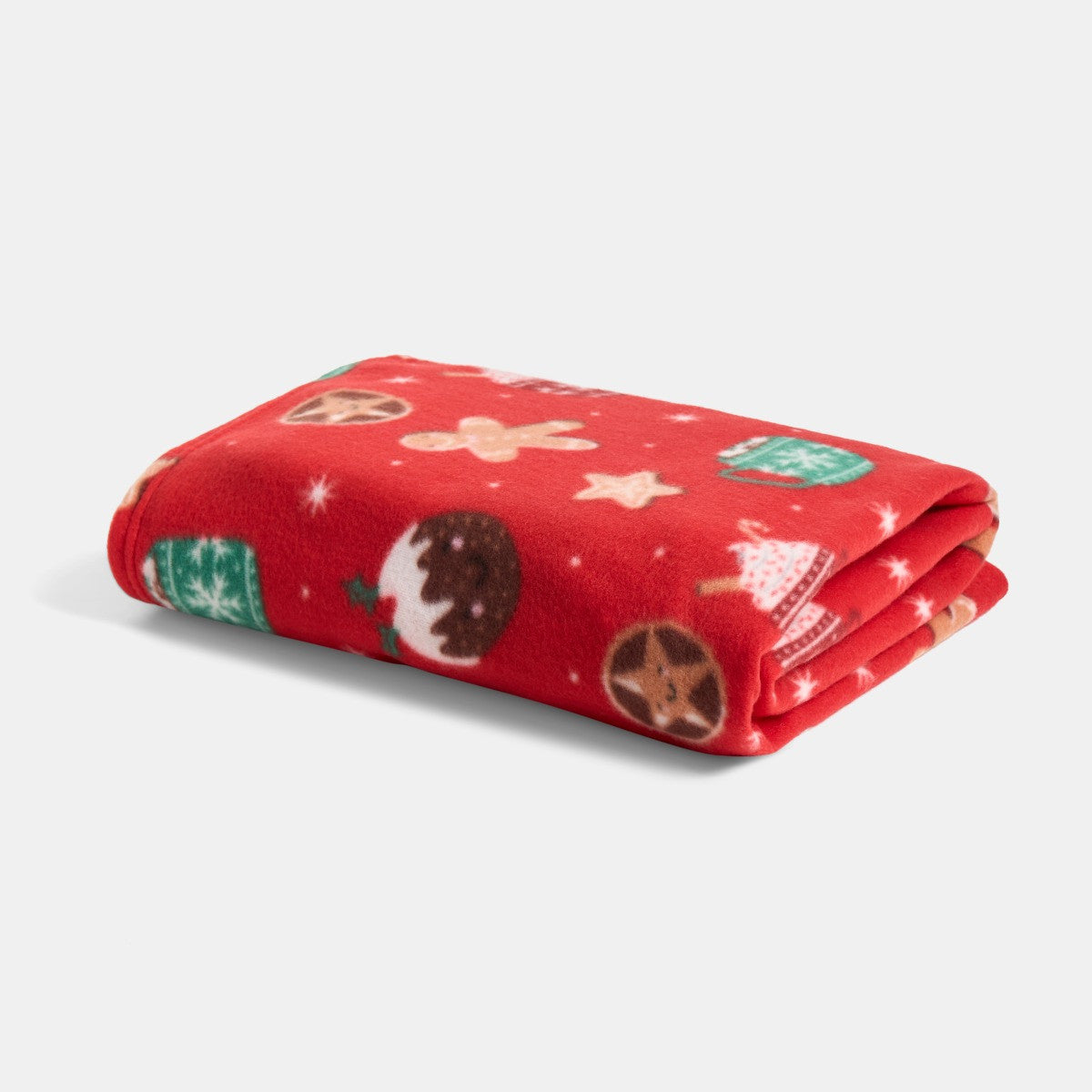 Christmas Treats Fleece Throw
