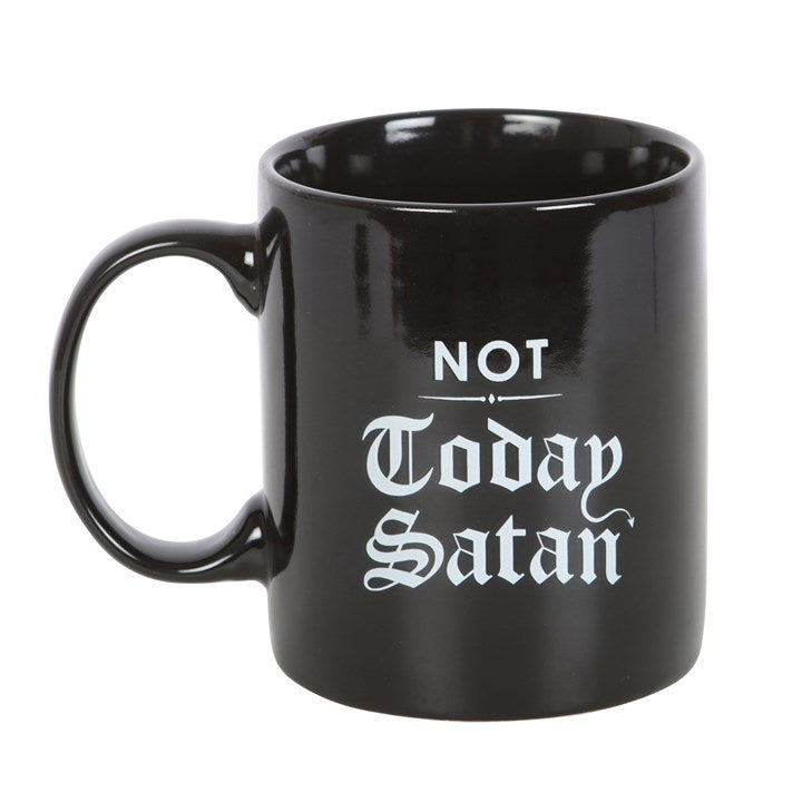 Not Today Satan Gothic Ceramic Mug