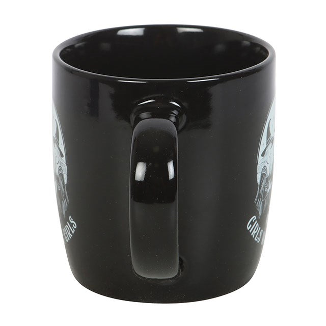 witchy ceramic mug handle view novelty mug playful witches design