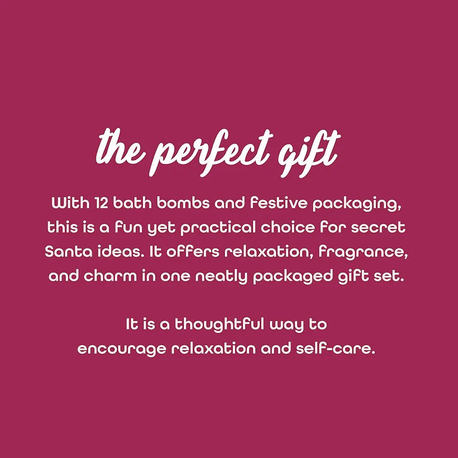 12 Day Bath Bomb Advent Calendar