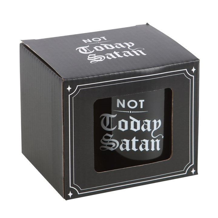 Not Today Satan Gothic Ceramic Mug