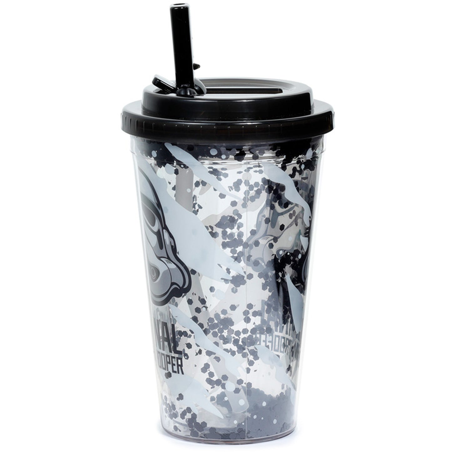 The Original Stormtrooper Double Walled Cup With Straw