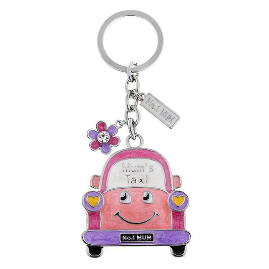 Mum's Taxi Key Ring