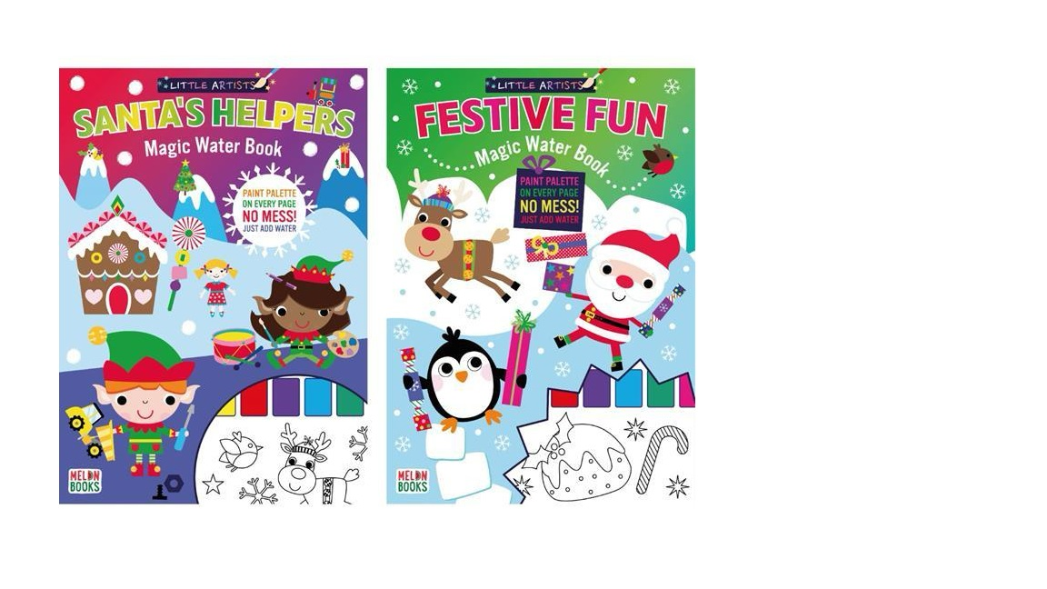 Magic Water Colouring & Activity Book (Choose From 2)