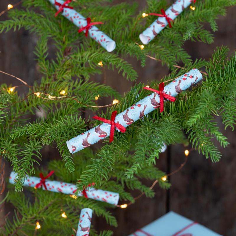 Christmas Mini Tree Decorations (Pack 8)