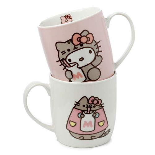 Hello Kitty & Pusheen Boxed Set 2 Porcelain Mugs