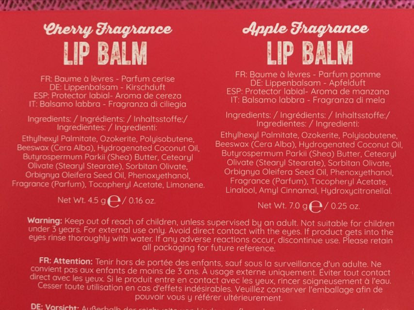 Mad Beauty Elf Duo Lip Balm