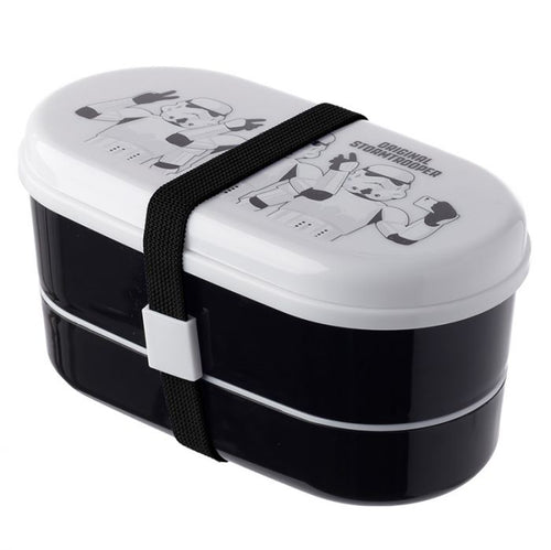 Star Wars Storm Trooper Bento Lunch Box With Fork & Spoon
