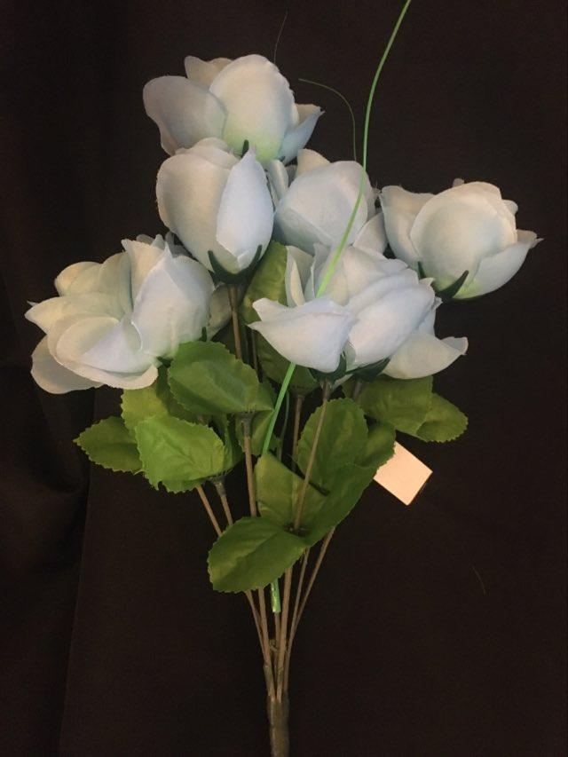 Bunch Of Artificial Silk Flowers Roses
