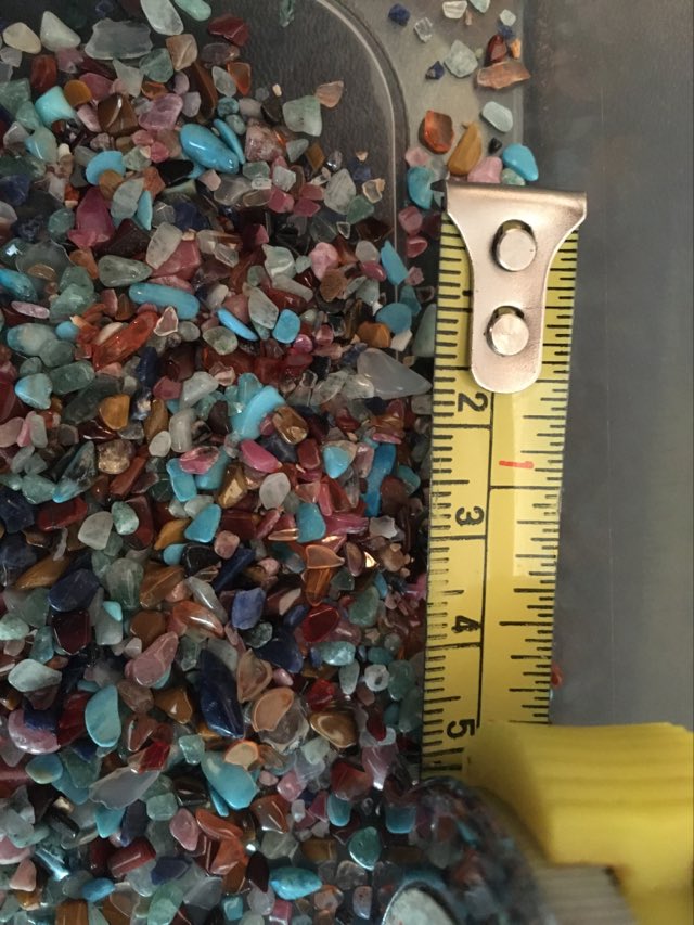 Mixed Gemstone Fragments Small 34g Min