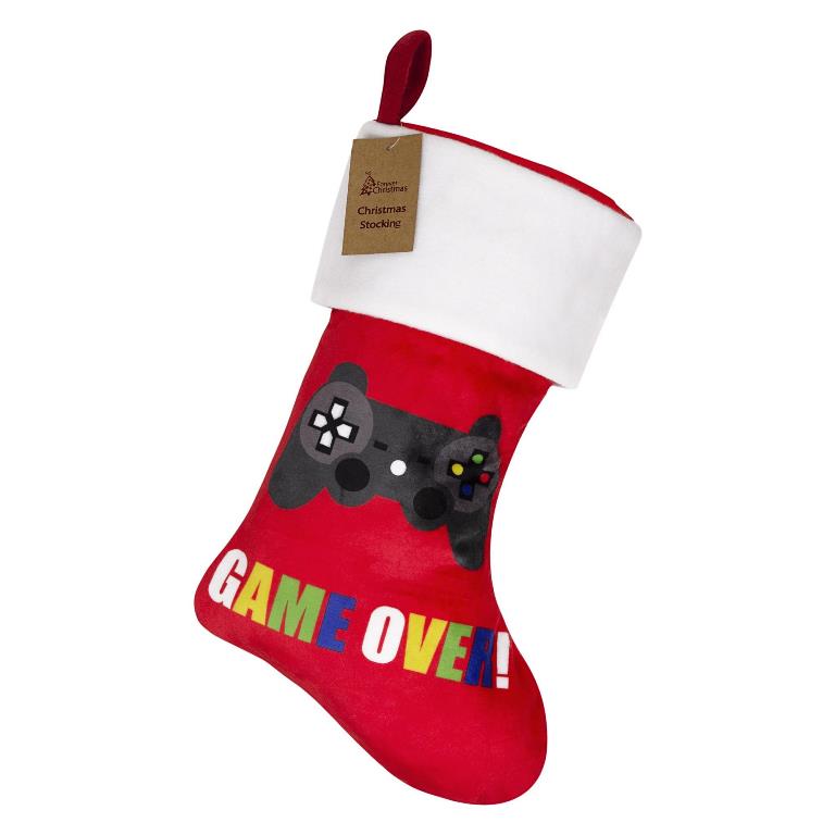 Game Over Christmas Stocking