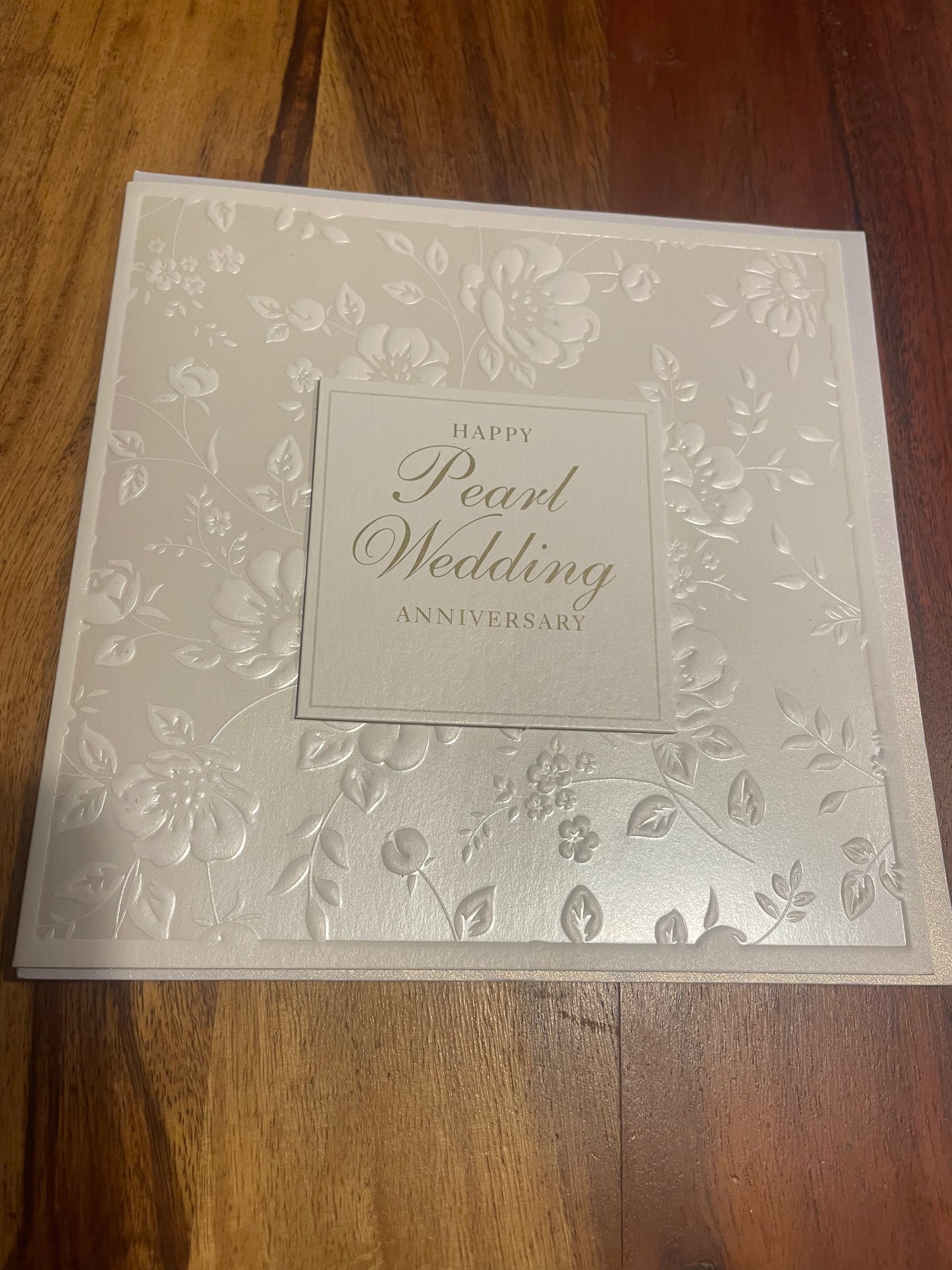 Pearl Wedding Anniversary