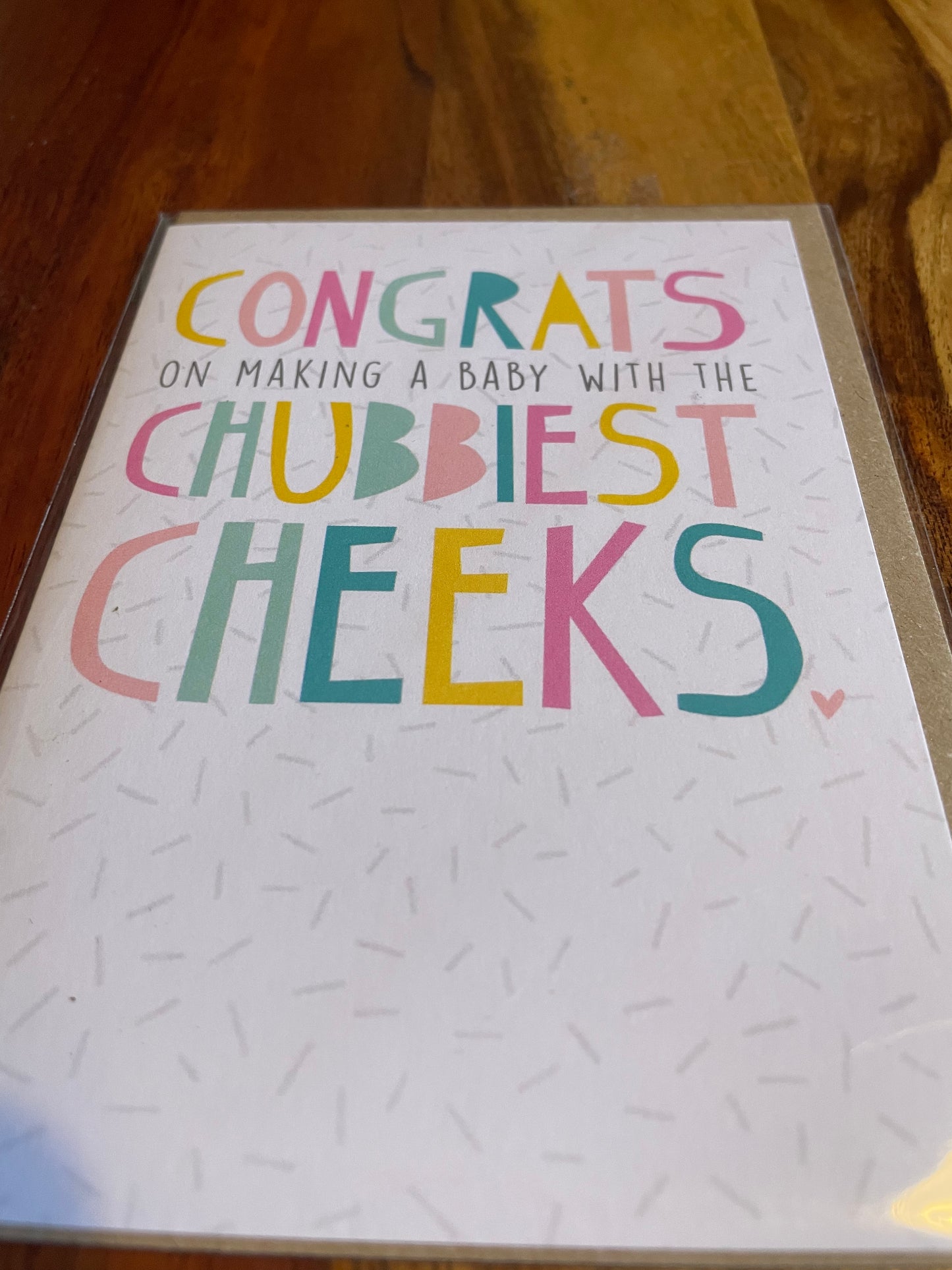 Chubby Cheeks Card