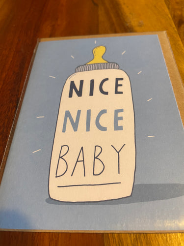 Nice Nice Baby Card