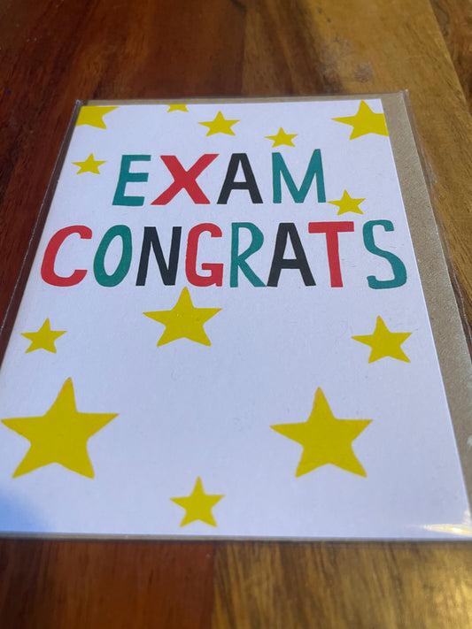 Exam Congrats Card