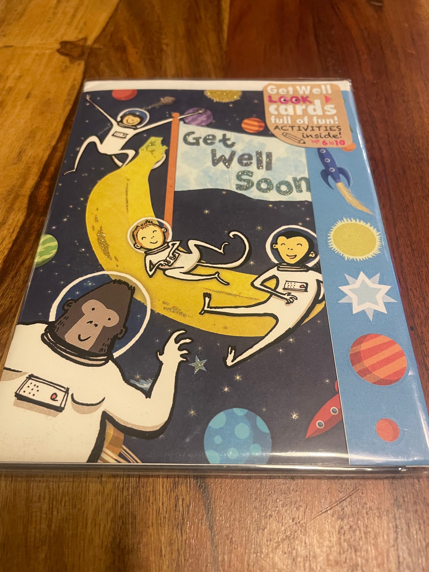 Get Well Soon Activity Card