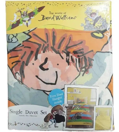 Official David Walliams Duvet Set