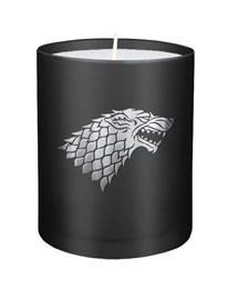 Game Of Thrones House Stark Glass Candle