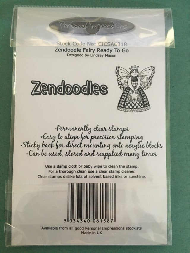 Zendoodles Clear Stamp Fairy